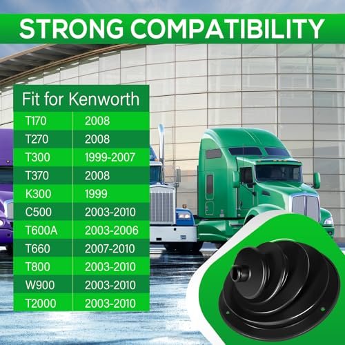 Bonbo Transmission Shift Boot Fit For Kenworth T170 T270 T300 T370 K300 C500 T600a T660 T800 W900 T2000 1999-2010 Shifter