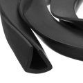 U Channel Edge Trim 16 4ft Length Rubber Guard Seal Strip Protector Flat Type Fit For 12mm 5 8 W X 9 H Black 