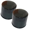 Caltric 2 Pack Oil Filter For Suzuki Lt-a450x Xz Lt-a700x Lt-a750 Lta750 X Xp Xpz Kingquad 750 