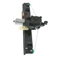 A-premium Electric Power Window Regulator With Motor Compatible Ford Focus 2012-2018 Rear Left Driver Side