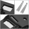 Non Heated Or Blind Spot Fo1325205 Factory Style Flat Side Glass Mirror Lens Manual Adjust For Ford F-150 2021-2024 Passenger 