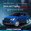 Fender Vent Grille Trim Louver Pair For 2014-2017 Land Rover Range Sport Without Svr Lr044148 Glossy Black