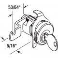 Prime-line S 4138 Mailbox Lock Replacement Multipurpose For Several Brands A Ilco 1003m Keyway Opens Counter-clockwise With 90a