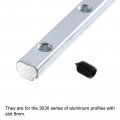 Uxcell Straight Line Connector 4pcs 4 3inch Inside Joint Brackets With M5 Screws For 3030 Series Aluminum Extrusion Profile T