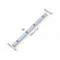 Uxcell Straight Line Connector 4pcs 4 3inch Inside Joint Brackets With M5 Screws For 3030 Series Aluminum Extrusion Profile T