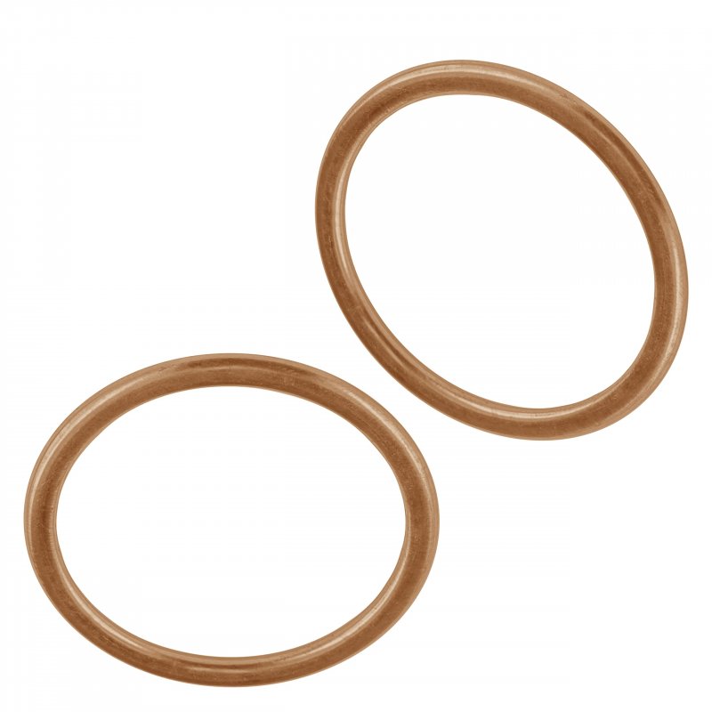 Caltric 2x Muffler Pipe Gasket For Honda Shadow Sabre 1100 Vt1100c2 2000-2007