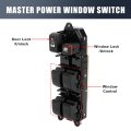 Master Driver Side Power Window Switch 84040-60051 Replacement For Lexus Gx470 2003-2009