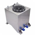 Labwork Fuel Cell Tank Aluminum Street Drift Strip Racing Drift 2 5 Gallon 9 5l W Level Sender And Black Cap