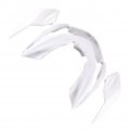 Fsfy Motor Upper Front Fairing Nose Cowl White For Kawasaki Kz1000 2010-13 11 Unpainted