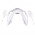 Fsfy Motor Upper Front Fairing Nose Cowl White For Kawasaki Kz1000 2010-13 11 Unpainted
