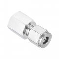Uxcell Compression Tube Fitting 1 4npt Female Thread X 4 Od Straight Coupling Adapter 304 Stainless Steel