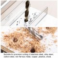 Uxcell Carbide Twist Drill Bits 4 2mm Metric Spiral Flutes Straight Shank Tungsten Steel Drilling Tool For Stainless Alloy