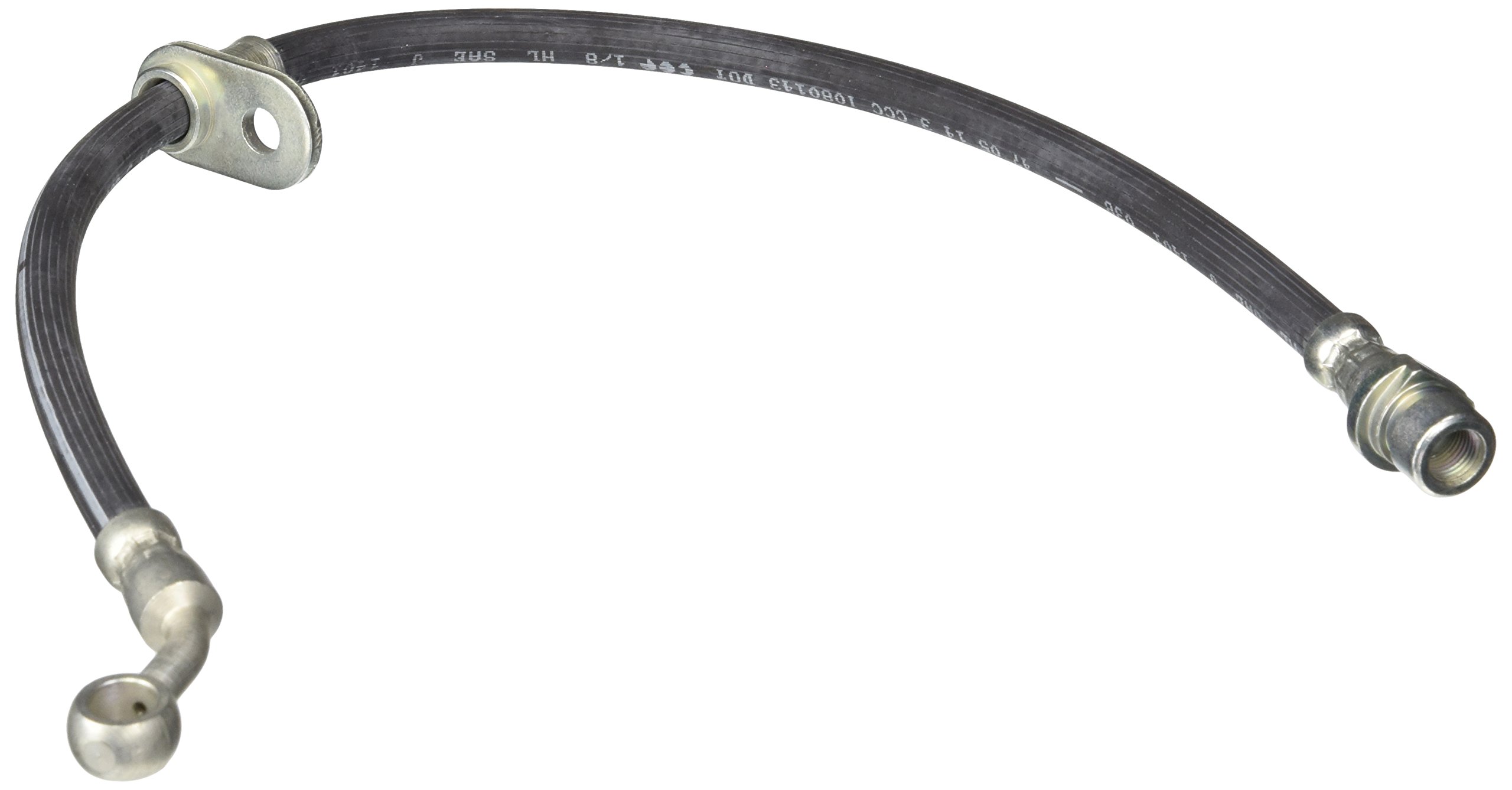 073-1814 Brake Hydraulic Hose Black 6 In X 17 1