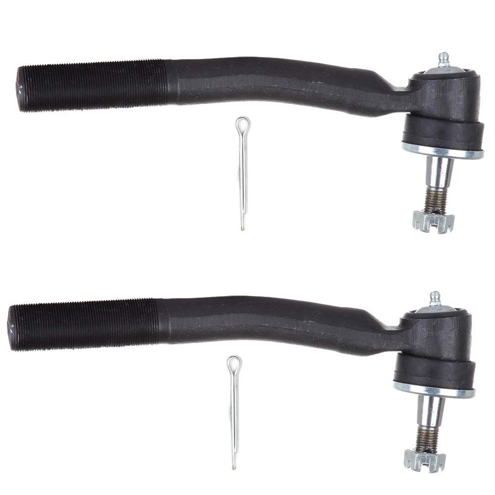 Front Outer Tie Rod End 2 Piece Set For Dodge Ram 2500 And 3500 1998-1999 Es3496 Heavy Duty Models