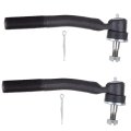 2-piece Fit For 1998-1999 Dodge Ram 2500hd 3500-2 Front Outer Tie Rod Ends 