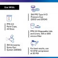 3m Accuspray Paint Spray Gun Nozzle Refills For Pps 2 066 Mm A Red Use With 2 0 System Like-new Performance 4 Pack