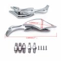 Httmt Mt252-005 Ttt001- Alloy Twist Diamond Custom Mirror Compatible With All Kawasak Suzuk Cruiser