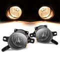 Hecasa Pair Fog Light For 2008-2016 Saturn Astra Cadillac Srx Chevy Chevrolet Ss Malibu Replacement Gm2592301 Gm2593301 