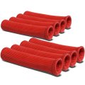 Auto Dynasty High Temperature Spark Plug Wire Boot Protect Sleeve Cover For 8 Cyl Red