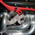 Auto Dynasty High Temperature Spark Plug Wire Boot Protect Sleeve Cover For 8 Cyl Red