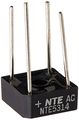 Nte Electronics Nte5314 Full Wave Single Phase Bridge Rectifier 8 Amps 400v Maximum Recurrent Peak Reverse Voltage 