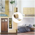 Uxcell Wood Grain Tape 2 X33 Ft Self Adhesive Repair Patch For Baseboards Doors Floor Furniture Home Decor Pearl Champagne