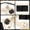 Black Overhead Console For 2004 2005 2006 2007 2008 Ford F-150 And Lincoln Mark Lt Replaces 7l3z-18519a70-bc 7l3z-18519a70-ba 
