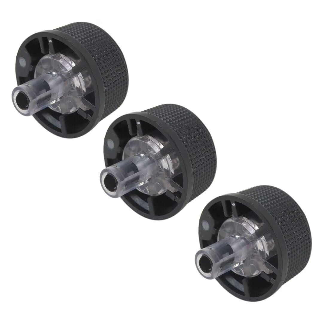 3pcs A C Heater Temp Control Knob Replacement Fit For Chevrolet Express 2500 Base Extended Cargo Van 3-door 4 8l 294cu In V8