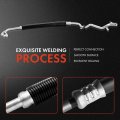 A-premium A C Suction Line Hose Assembly Compatible With Subaru Impreza 2008-2014 2 5l Compressor To Evap