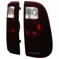 Kuafu Pair Tail Lights Halogen Compatible With 2008-2016 Ford F-250 F-350 F-450 F-550 Super Duty Taillights Replacement For