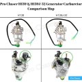 Pro Chaser 16100-z7e-d11 16100-zf6-743 16100-zh9-v01 16100-zh9-v02 Carburetor For Honda Eb6500sx Gx390k1 Gx390u1 Eb5000xk1