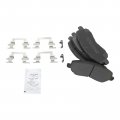 Front Metallic Brake Pads G-coated Rotor Kit For Chrysler Dodge Jeep Mitsu