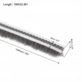Uxcell Brush Weather Stripping 10m 32 8ft Card Slot Seal Strip Pile Weatherstrip Door Sweep For Window W Silicon Sheet 5x6mm