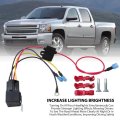 Usonline911 4 Head Light High Beam Kit Replacement For 99 00 01 02 03 Silverado Sierra 99-03 Chevy Gmc Truck