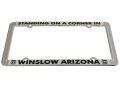 Corvette Central Route 66 License Plate Frame