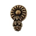 Vicenza Designs K1096 Sforza Pineapple Knob Small Antique Brass 