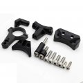 Nbvlkh Motorcycle Adjustable Steering Damper Stabilizer Safety Control With Mounting Bracket Kits Fit For Kawasaki Ninja 400
