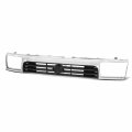 To1200151 Factory Style Front Bumper Grill Grille Assembly Compatible With Toyota 4runner 1992-1995 Chrome Black 