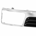To1200151 Factory Style Front Bumper Grill Grille Assembly Compatible With Toyota 4runner 1992-1995 Chrome Black