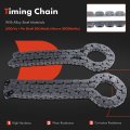 A-premium Engine Timing Chain Kit W Tensioner Guide Fits Sohc 8cyl 4 6l Compatible With Ford Expedition 97-20 F-150 97-99