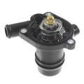 Engine Coolant Thermostat Housing With Sensor Assembly Replacement For Chevrolet Cruze Limited Sonic Trax Buick Encore 1 4l