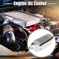 X Autohaux 021117021b Automatic Engine Oil Cooler 7 Rows For Volkswagen Transporter 1972-1979