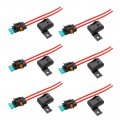 Hoypeyfiy 12 Awg Wire Inline Fuse Holder Blade Style Ato Atc With Waterproof Cover 30 Amp Blade Kit For Marine Automotive