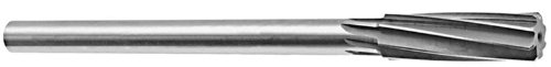 Drill America Dwrr Series Qualtech High-speed Steel Chucking Reamer Straight Flute Round Shank Uncoated Bright Finish 6mm Size