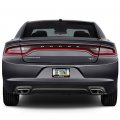 Ipick Image Made For Dodge Charger R T Black Metal License Plate Frame