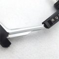 Semt- Adjustable Angel Length Silver Black Cnc 22mm Protector Proguard Pro Brake Clutch Lever Protect Guard Compatible With