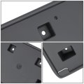 Front License Plate Mounting Bracket For Dodge Challenger Wide Body 2015 To 2021 Matte Black Factory Style Ch1068157