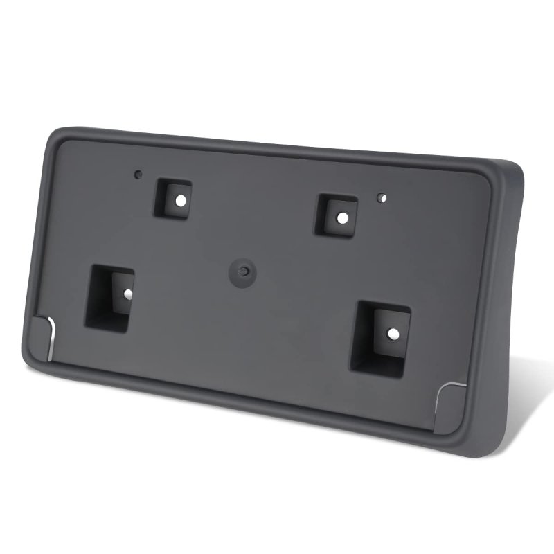 Front License Plate Mounting Bracket For Dodge Challenger Wide Body 2015 To 2021 Matte Black Factory Style Ch1068157