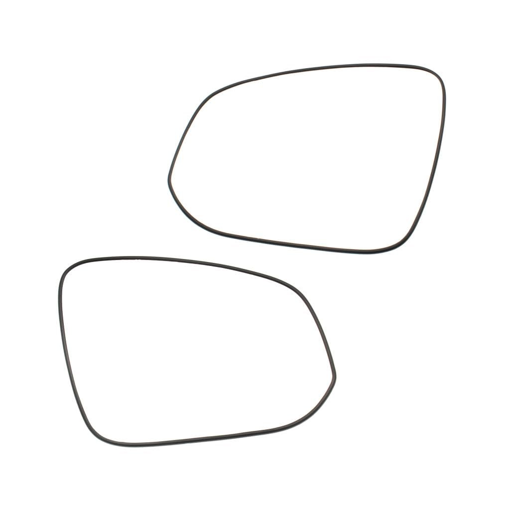 Heated Side Mirror Glass Pair For Toyota Rav4 2013 To 2018 Driver And Passenger Without Turn Signal Or Blind Spot 879310r080