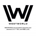 Westworld Logo Oval Tow Trailer Hitch Cover Plug Insert